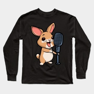 Singing Rabbit Long Sleeve T-Shirt